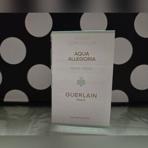 10/$25✨️Guerlain Aqua Allegoria Rosa Verde EDT 1 ML Sample✨️